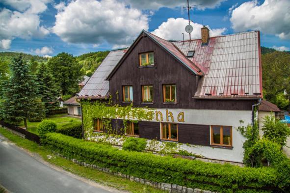 Chalupa Chiranka Lipova Lazne Exterior foto